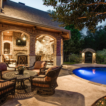 Reclaimed Retreat - Custom Outdoor Living - Southlake, TX
