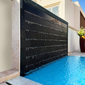 Infinity Pool with Water Wall
