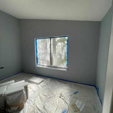 Condo Facelift, paint, smooth ceiling, can lights
