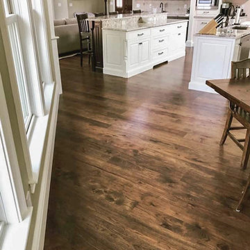 Hickory Plank Flooring, Waterville Valley NH