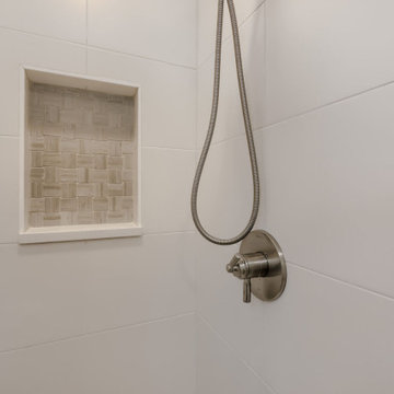 Full Kitchen & Bathroom Remodel | Warm Maple + Soft White Cabinetry | Colorado