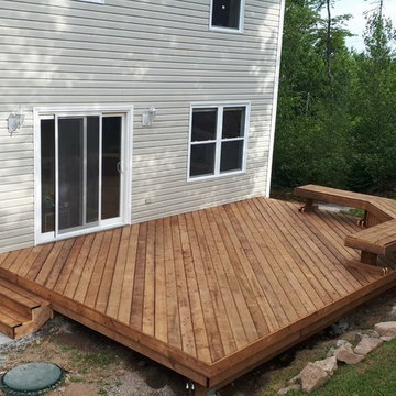 Deck and Patio Designs-Pressure Treated Decking