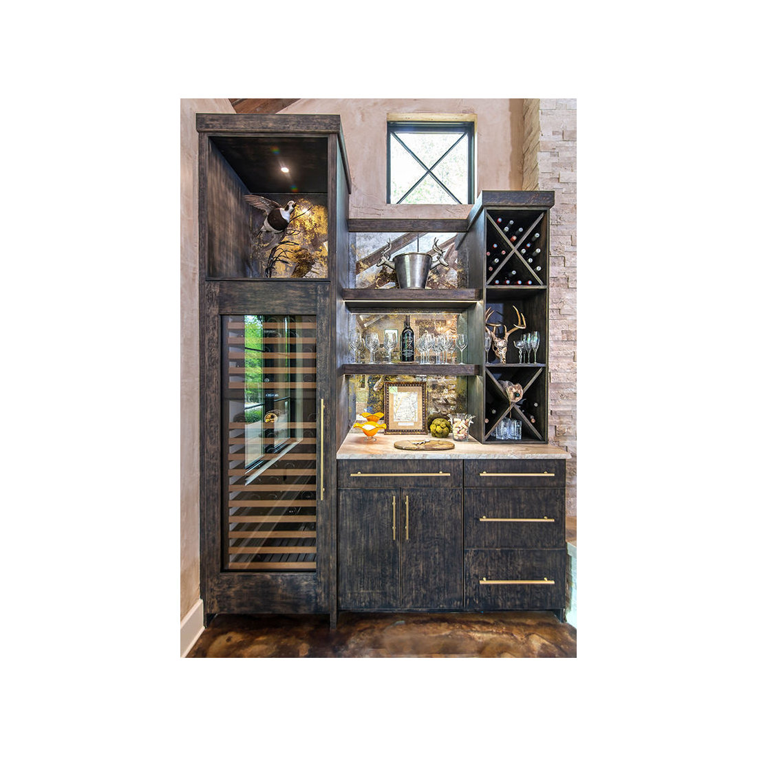 Rustic - Modern Hunting Lodge