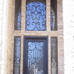 Wrought Iron Exterior Entry Doors - Products