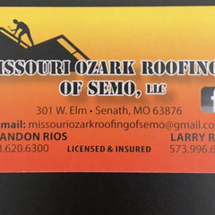 Missouri Ozark Roofing of SEMO LLC