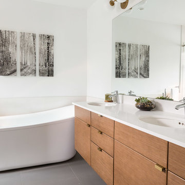 California Dreamin’; Contemporary Main Floor Makeover