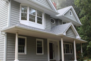 Transitional exterior home photo in New York