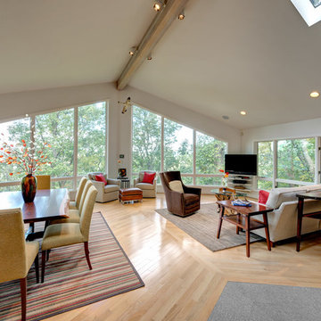 Open Living and Dining Room