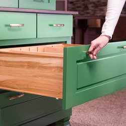 Pots and Pans Drawer - Kitchen Cabinetry