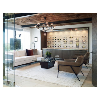 Modern Rustic Style - Mercedes Benz - Contemporary - Wine Cellar ...