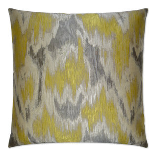 Gentry 24x16 Pillow with Feather-Down Insert  Living room grey, Yellow  living room, Yellow pillows