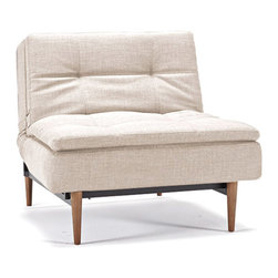 Dublexo Deluxe Mixed Dance Natural Chair by Innovation USA - Armchairs And Accent Chairs