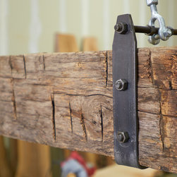 Antique Oak Wood Beam accents, furniture and Lighting. - Decorative Accents