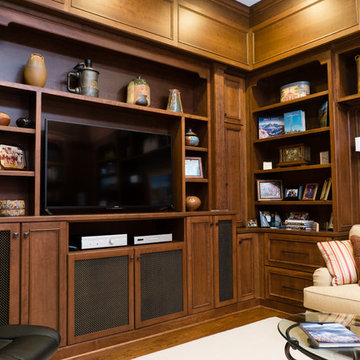 Jim's Library, Bar & Built-Ins.