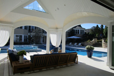 Example of a patio design in Cleveland