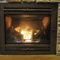 Custom Fireplace Door - Indoor Fireplaces