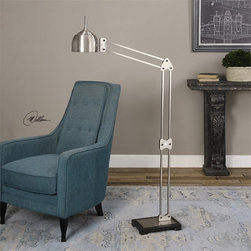 Amado Floor Lamp | Uttermost - Floor Lamps