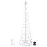Yescom - 6 Ft Led Spiral Tree Light In/Outdoor Store Cafe Bar xmas Decor Battery Powered - Features: