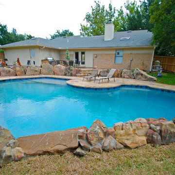 Backside of Pool