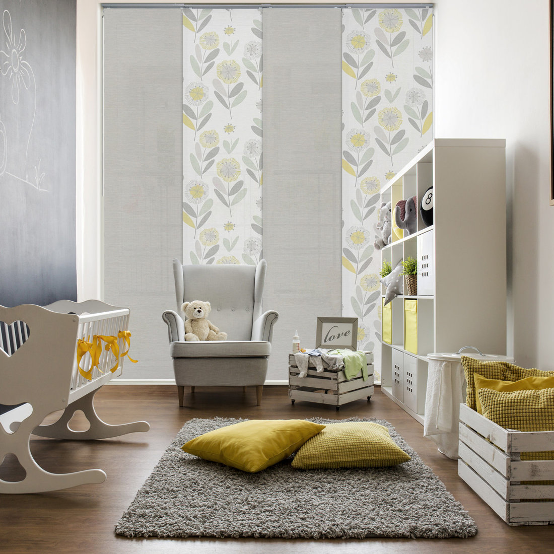 Adjustable Sliding Panel - Dandelion