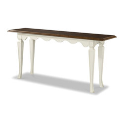 Sonoma Vintage White Console Table - Console Tables