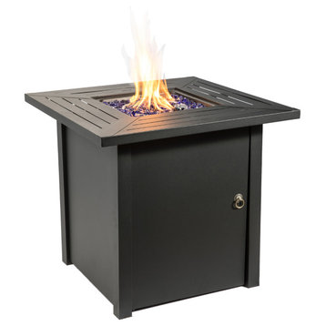 Outdoor Square 30"Propane Gas Fire Pit