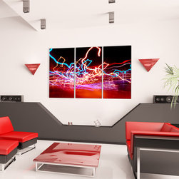 Abstract Prints on Aluminum - Artwork