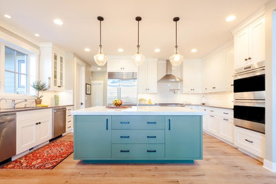 Example of a kitchen design in Other