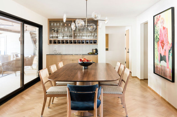 Midcentury Dining Room by Etch Design Group