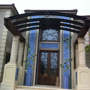 Hand Forged Iron Awnings