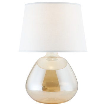 Thea 1 Light Table Lamp, Aged Brass