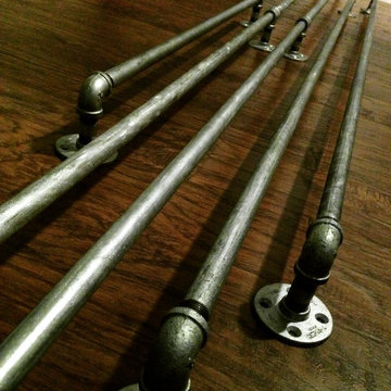 Various Curtain Rod projects.