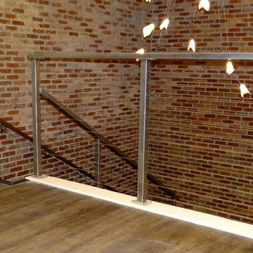 Industrial Loft Cable Railing