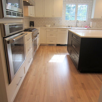 HUNTINGTON:  2 1/4" SELECT WHITE OAK FINISHED W NORDIC SEAL + XTRA MATTE TRAFFIC