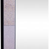 Gray Novelty Accent Glass Mirror