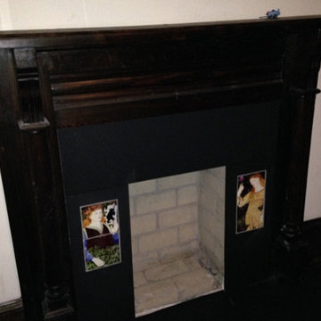 Morris & Co. Beauty and the Beast Fireplace