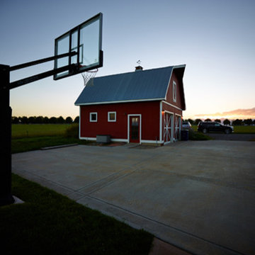 Murray E's Pro Dunk Platinum Basketball System on a 40x35 in Longmont, CO