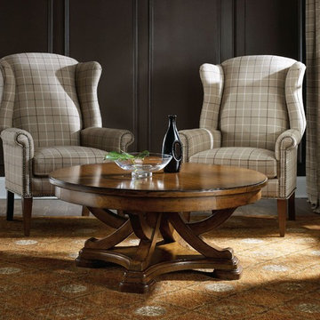 Hooker Furniture  Living Room Tynecastle Round Cocktail Table