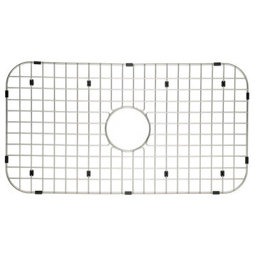 Sink Protector Stainless Steel, Compress Bottom Grid, Rack, 27-3/8"x15-3/8"