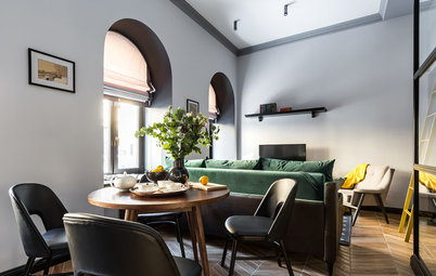 Russia Houzz Tour: A Communal Room is Turned Into a Glam Studio