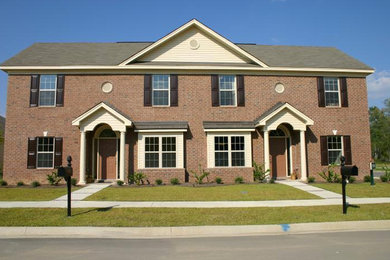 Inspiration for a timeless exterior home remodel in Atlanta