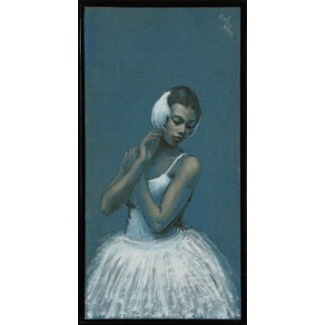 Alex Schloss, Ballerina Dancer, Oil Painting
