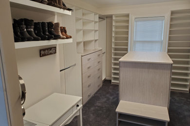Example of a huge arts and crafts closet design in DC Metro