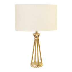 Furniture Design Link (design and photo real rendering) - Brass Lamp - Table Lamps