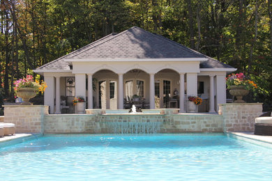 Elegant pool photo in Cleveland