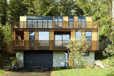 Contemporary exterior home idea in Other
