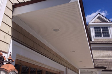 Inspiration for an attached two-car garage remodel in Boston