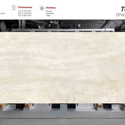 Onice Crema - Large Format Slab - Kitchen Countertops