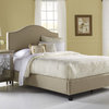 Saddleback Upholstered Bed, Queen