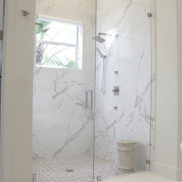 Modern Master Bathroom | Ft Lauderdale